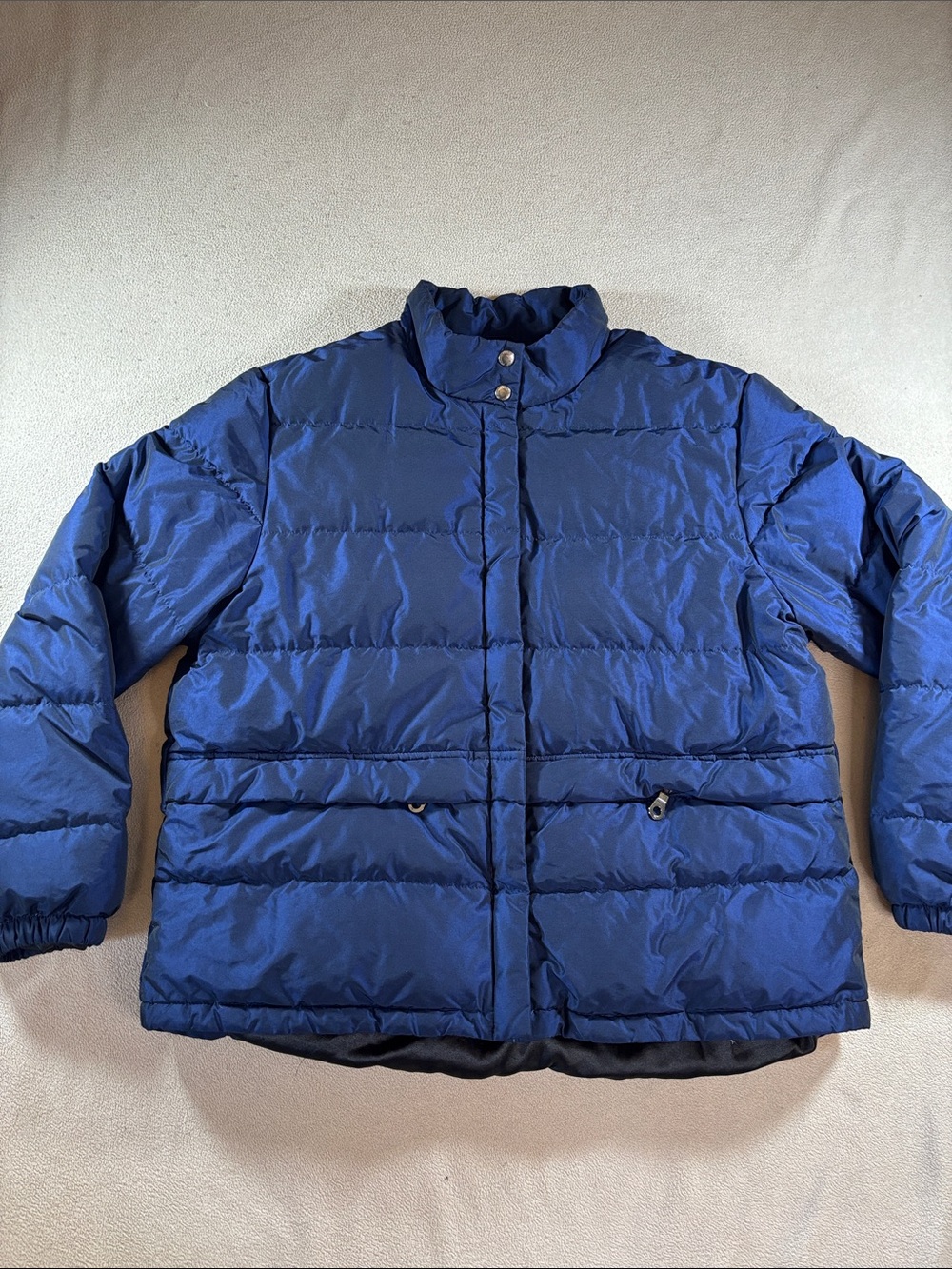 NY&CO New York & Company Blue Down Puffer Coat Jacket